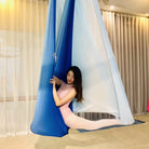 Anti-Gravity Multicolour Yoga Hammock Flying Swing 5M Fabrics Yoga Belts for the Yoga Exercise Air Swing Bed Trapeze Yoga Studio