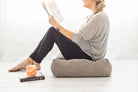 Victoriazane Large Floor Pillow, 24X24X7 Thick Meditation Cushion Floor Pillows Seating for Adults, Thick & Solid Lounge Pillows for Floor, Large Comfortable Meditation Pillow, Thick Floor Cushion