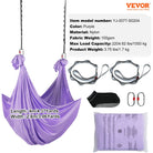 Yoga Swing Aerial Hammock - 4.4 Yard Nylon Hanging Sling for Inversions - Purple