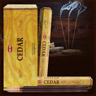 Cedar Incense Sticks & Holder Bundle