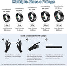 Smart Health Tracker Ring with Sleep Monitoring, Heart Rate, and Air Gestures