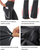 29"/31"/33"/35"/37" Women Bootleg/Wide Legs High Waist Yoga Pants Tummy Control Bootcut Workout Flared Out Pockets
