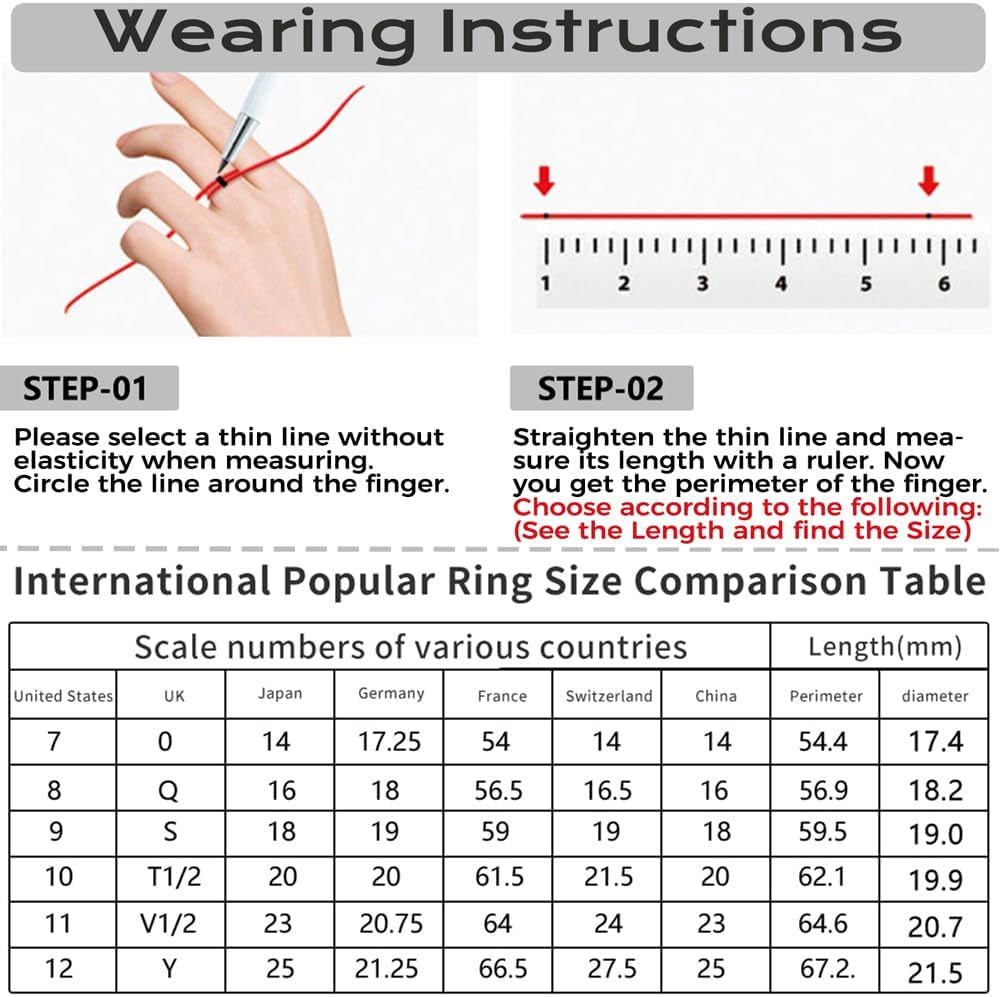 Smart Ring Fitness Tracker Sleep Tracking Heart Rate Monitor Pedometer, Waterproof Activity Tracker Fitness Ring Steps Counter, Gesture Controls for Short Video, 8 Days Last, Silver, #12