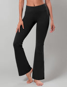 29"/31"/33"/35" 3 Styles Women'S Bootcut Yoga Pants Basic/Back Pockets High Waist Workout Tummy Control Flare