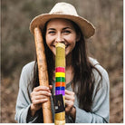Large Rain Stick for Meditation Musical Instrument Rainstick for Adults Percu...