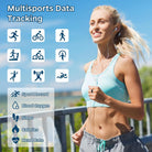 Smart Health Tracker Ring with Sleep Monitoring, Heart Rate, and Air Gestures