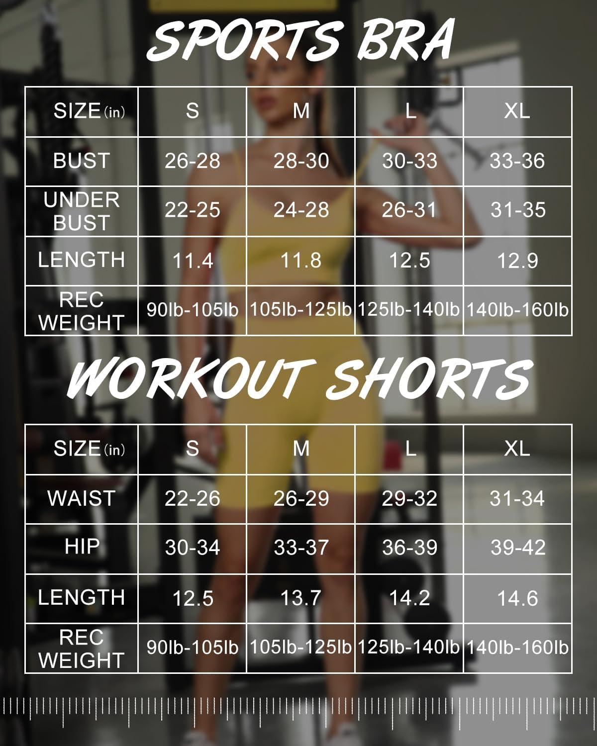Workout Sets for Women 2 Piece Outfits Gym Shorts Women High Waisted with Adjustable Padded Sports Bra Gym Sets£¨A0010M-Yellow£©