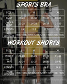 Workout Sets for Women 2 Piece Outfits Gym Shorts Women High Waisted with Adjustable Padded Sports Bra Gym Sets£¨A0010M-Yellow£©