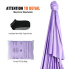 Yoga Swing Aerial Hammock - 4.4 Yard Nylon Hanging Sling for Inversions - Purple