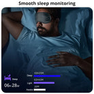 [2024]  R06 Smart Ring Men Women, Heart Rate and Blood Oxygen Monitor, IP68 & 5ATM Waterproof, Multi-Sport Mode