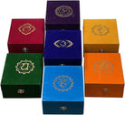 Chakra Singing Bowls Set Cuencos Tibetanos with Cushion Mallet Tulsi Beads Mala Tibetan Prayer Flag for Meditation Mindfulness - Style2 Size Large