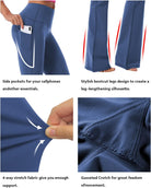29"/31"/33"/35"/37" Women Bootleg/Wide Legs High Waist Yoga Pants Tummy Control Bootcut Workout Flared Out Pockets