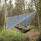 Rain Fly 10X10 Lightweight Survival Camping Tarp; 100% Waterproof; Makes a Great Backpacking Tarp or Hammock Shelter; Comes in Multiple Colors, Survival Bracelet Included; Grey