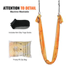 5.5 Yards Aerial Yoga Hammock & Swing Nylon Fabric Full Rigging Hardware for Antigravity Yoga Fitness Bodybuilding