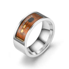 NFC Mobile Phone Smart Ring Stainless Steel Ring Wireless Radio Frequency Communication Water Resistance Jewelry