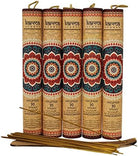 Premium Sandalwood Incense Sticks, 5 Set Gift Pack with a Free Holder in Each Box. Includes 150 Sticks and Five Incense Burners | Perfect for Home Decor and Gifts.