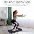 Slant Board Lightweight Squat Block for Exercise Gym Fitness (Black)
