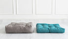 Victoriazane Large Floor Pillow, 24X24X7 Thick Meditation Cushion Floor Pillows Seating for Adults, Thick & Solid Lounge Pillows for Floor, Large Comfortable Meditation Pillow, Thick Floor Cushion