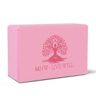 Pink EVA Yoga Block - 3X6X9 Inches