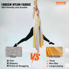 5.5 Yards Aerial Yoga Hammock & Swing Nylon Fabric Full Rigging Hardware for Antigravity Yoga Fitness Bodybuilding