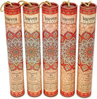 Premium Patchouli Incense Sticks, 5 Set Gift Pack with a Free Holder in Each Box. Includes 150 Sticks and Five Incense Burners | Perfect for Home Decor and Gifts.