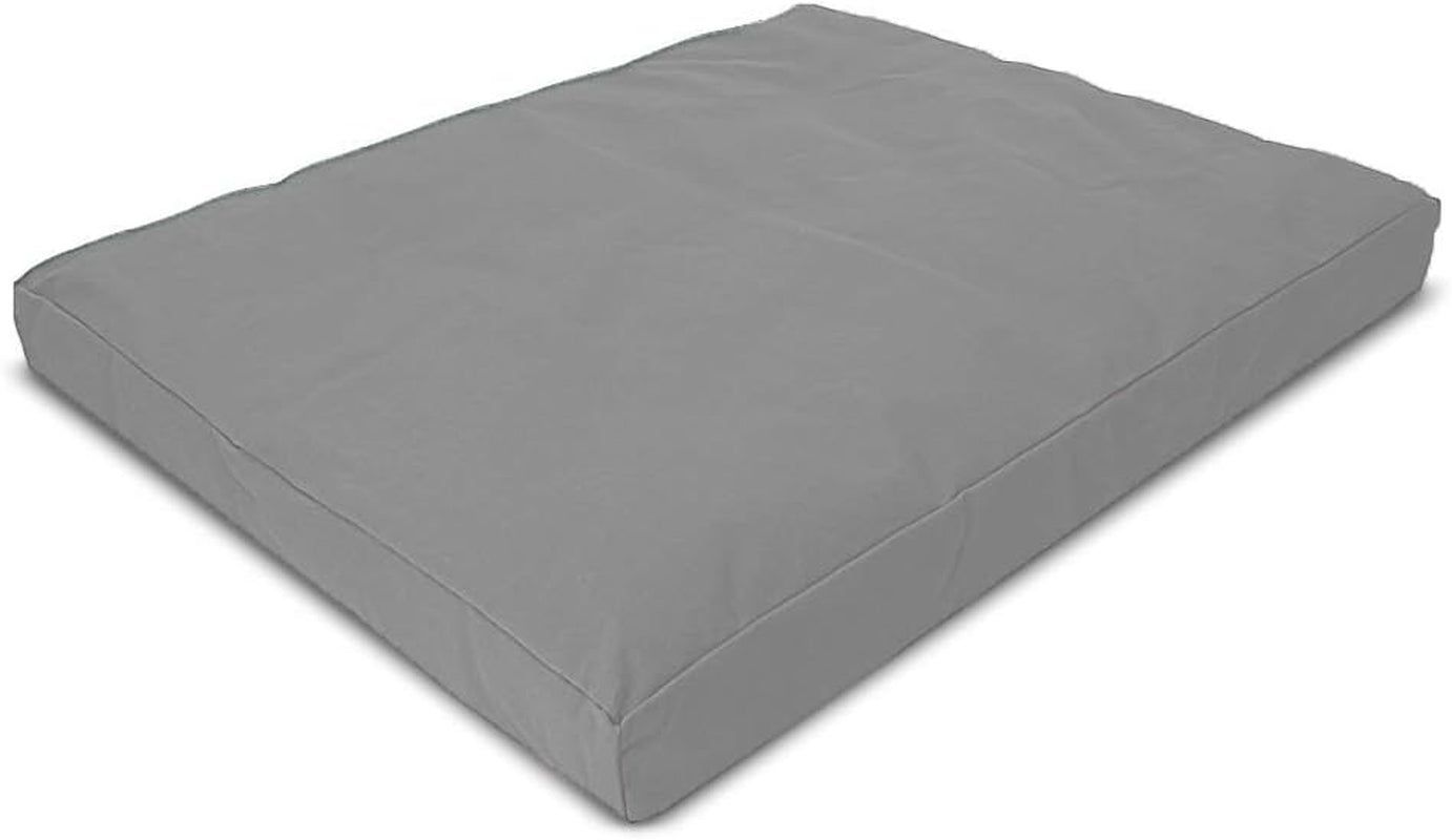 Zabuton Meditation Cushion, Large, Hemp Shadow Gray - 17Oz Organic Hemp