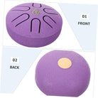 Rain Drum Steel Tongue Drum Hand Drum for Yoga Mind Meditation Gift 3 in / 6 IN