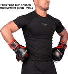 Essential Gel Boxing Gloves for Men & Women, Kickboxing MMA, Muay Thai Gloves and Heavy Bag Training Punching & Sparring