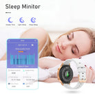 Smart Watches for Women Men 1.3" Touch Screen Smart Watch for Android Phones Waterproof Fitness Watch Heart Rate Monitor Sleep Tracker Pedometer Activity Tracker Smartwatch for Ios Android