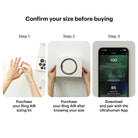 Ring AIR Size 11 - World’S Lightest Sleep-Tracking Wearable - Matte Grey