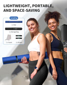 Large Yoga Mat (6'X 4'), Extra Wide Workout Mat for Men and Women, Yoga Mat Thick 1/3 &1/4 Exercise Mats for Home Workout, Yoga, Pilates (Black,1/4 Inch)