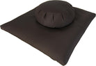 Buckwheat Zafu and Zabuton Meditation Cushion Set (2Pc)